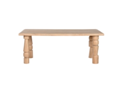 Mesa de Jantar em Madeira de Mangueira Natural ALEXANDRA HOUSE LIVING (200x90x76cm)