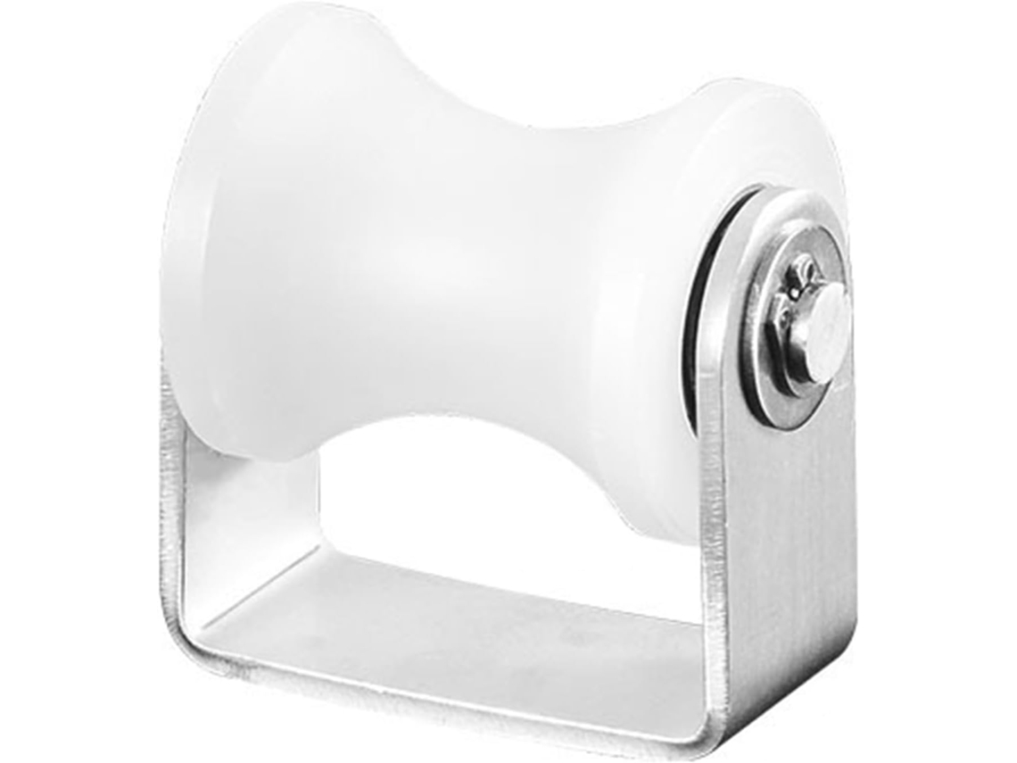 Rolamento De Nylon Com Ranhura Em U, Capacidade De Carga 80kg, Sistema De Porta Janela Deslizante Suave, Rolamento