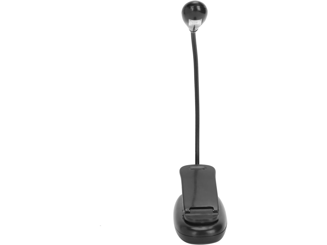 Luminária De Mesa Topincn Com Clipe, Rotação De 360 Graus, Luz Branca, Alimentação Usb, Ideal Para Leitura Em