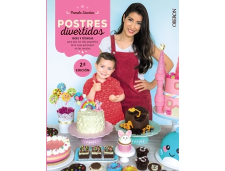 Livro Postres Divertidos Da Editorial Oberon De Pamela Sánchez Sotomayor (espanhol)