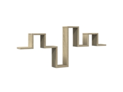Wall Shelf, Wall Shelves Vidaxl Marrom Madeira Processada (n/a)