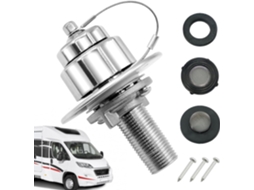 Entrada de água para autocaravana conexão prova de mangueira abastecimento conector enchimento porta VAYOTOY