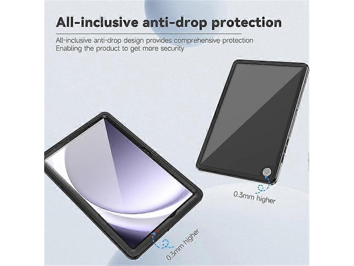 Capa Impermeável Fs Para Tablet, Compatível Com Samsung Galaxy Tab A9, Proteção Ip68 Contra Quedas. Tuotuo