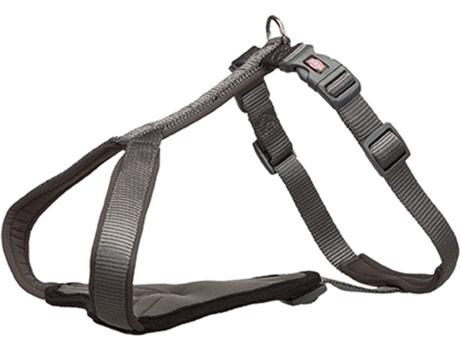 Peitoral para Cães  Y Premium (Grafite - 40–45 cm)