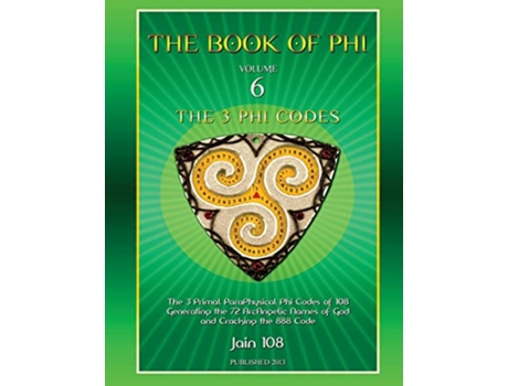 Livro The 3 Phi Codes de Jain 108 (Inglês)