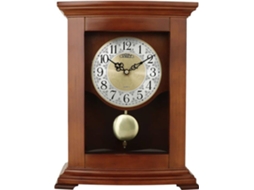 Horloge Pendule Prim E03.3889.50.a , Relógio De Mesa, Vidro Madeira, Marrom, Klein/normal