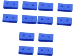 Conjunto De 12 Pulseiras Silicone Reposição Para Relógios Pulso, Com