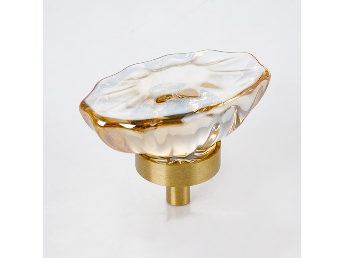 Puxadores De Cristal Para Gavetas, Puxadores Para Cômodas, Puxador Decorativo De Cristal, Puxador De Gaveta Latão
