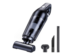 Lurelia Aspirador Portátil Sem Fios Para Carro, 10000 Pa, 9000 Pa, 1000 Pa, 120 W, Usb, Preto