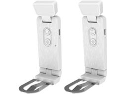 Mini Luminária De Leitura, 6 Níveis De Brilho, Recarregável Via Usb, Com Clipe, Luz Noturna Led Portátil Para Cama