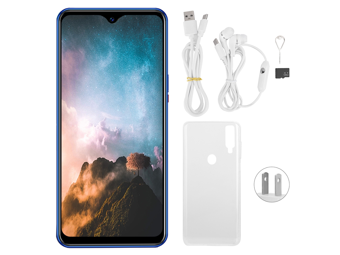 Smartphone Laxiscreed Com Écran De 6,7 Polegadas E Desbloqueio Por Impressão Digital