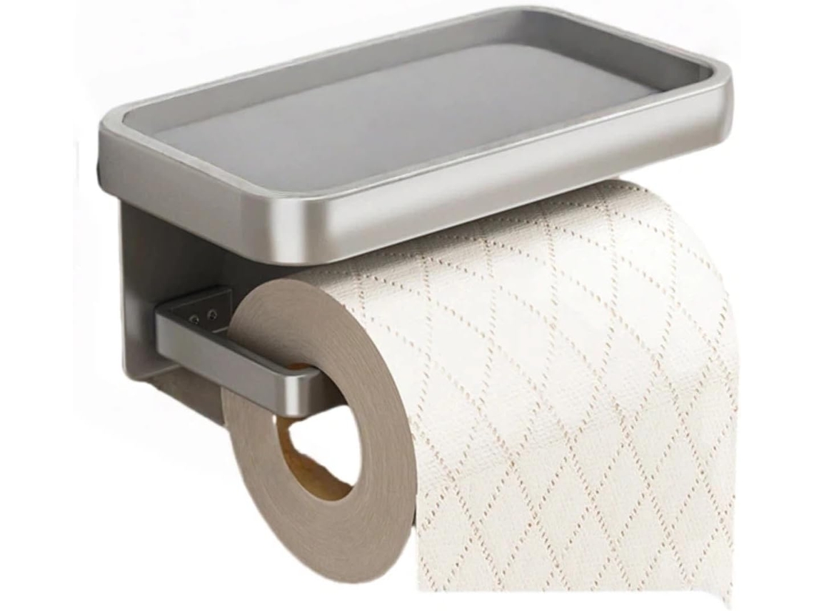 Porta Papel Higiênico, Tampa De Vaso Sanitário À Prova D Água, Sem Necessidade De Furar, Porta Lenços De Parede Para