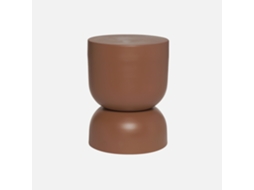 Mesa de Apoio O Mesa de Cabeceira em Metal 32X42Cm Terra Cotta SWEEEK