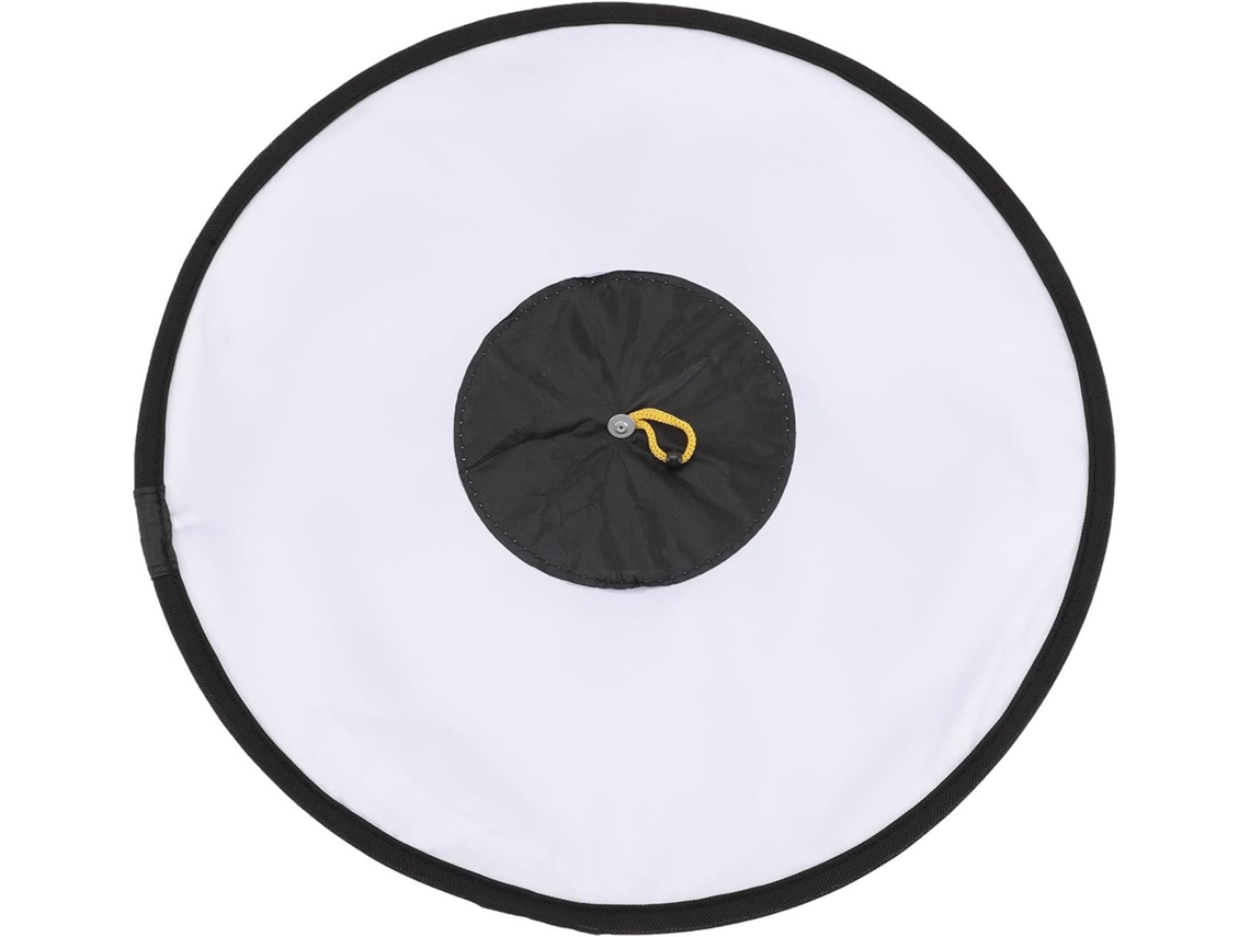 Difusor E Tecido Pretos Para Flash De Câmera, Refletor De Luz Uniforme E Suave Para Ambientes De Vídeo