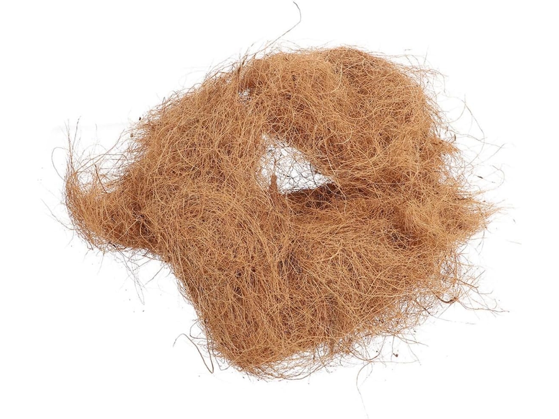 Material para Ninho de Pássaros Feito de Fibra de Coco, 1 Saco, para Decoração e Micro paisagem para Pássaros e CHABERLU