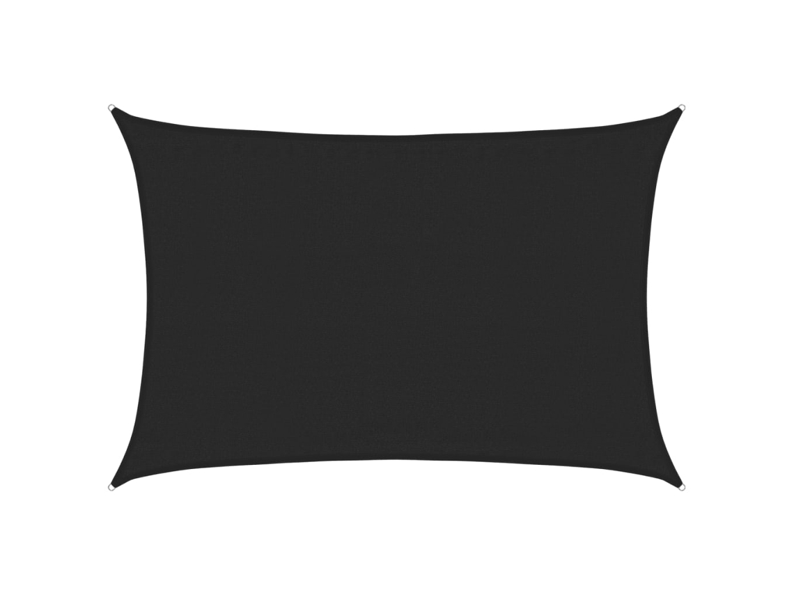 Toldo vela VIDAXL Black (3,5x5 m)