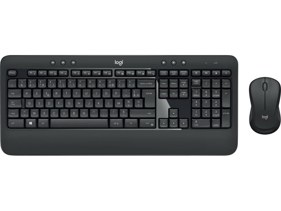 Teclado LOGITECH MK540 (Wireless - Layout Belga - Teclado Numérico)