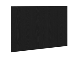 Conjunto 1 Cabeceira De Cama Vidaxl Preto Derivados De Madeira