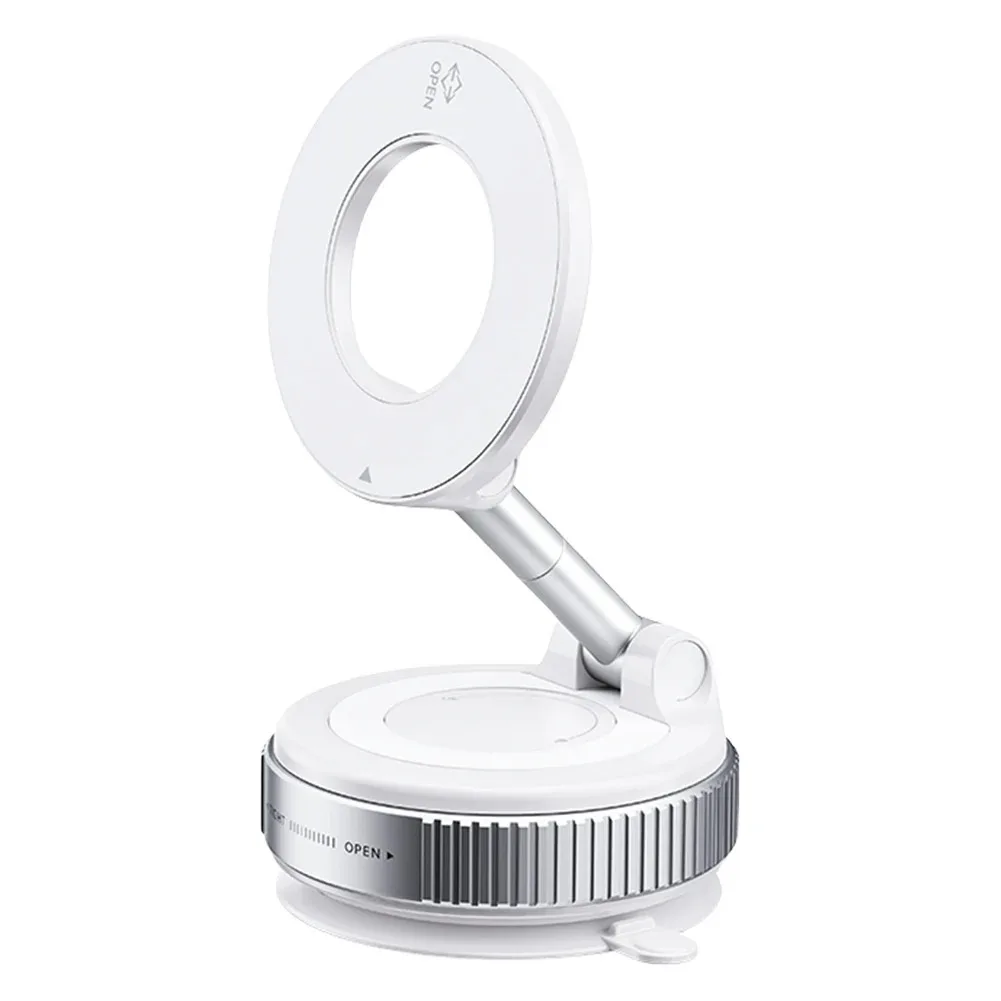 Suporte Magnético Para Celular De Carro, Ventosa Mecânica A Vácuo, Suporte Giratório De 360° Com Adsorção Magnética, Suporte Universal Para Gps.