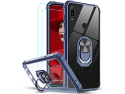 Capa + Película Huawei Y6 2019 HONGWE. Azul