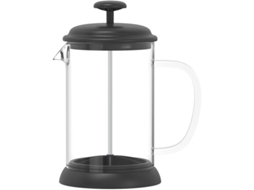 Bule De Chá Aço Inoxidável Com Vidro, Cafeteira Francesa, Percolador Filtro, Prensa Máquina Café Expresso Manual 800 Ml.