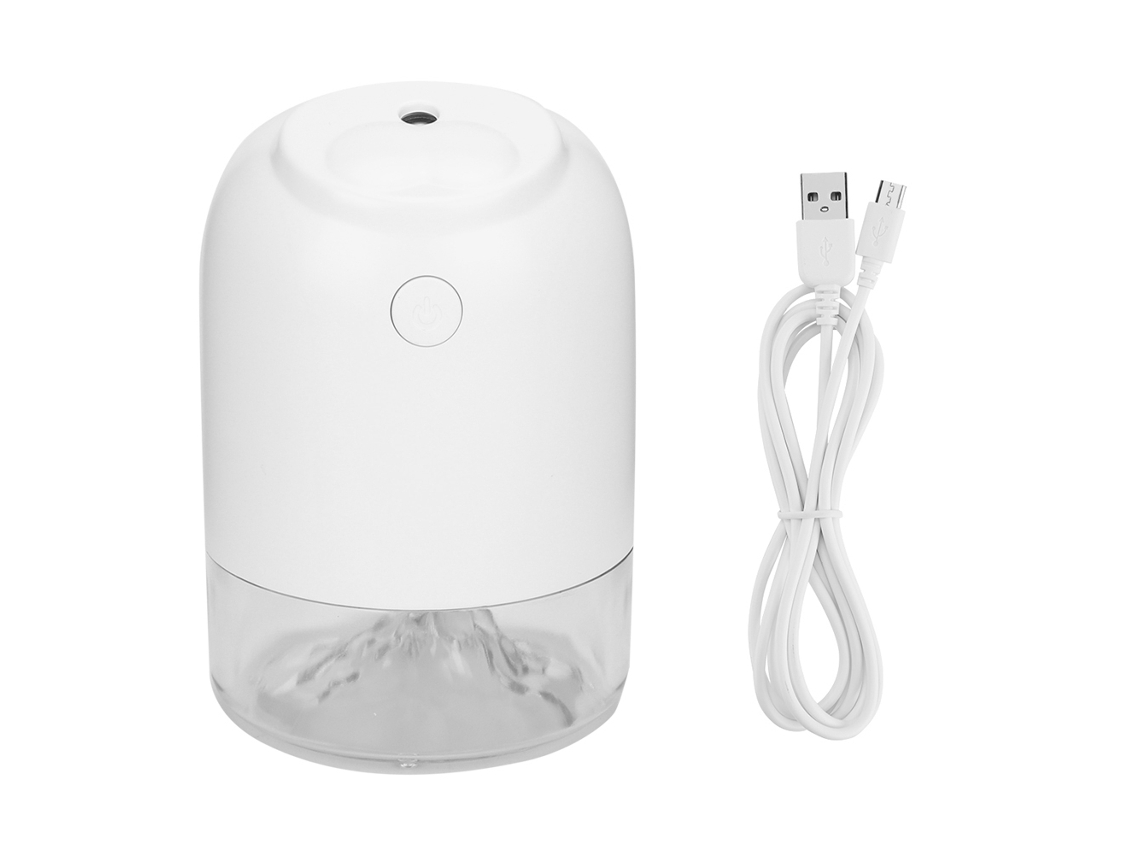Umidificador e Purificador de Ar Usb Mini Desktop com Luzes Led LAXISCREED