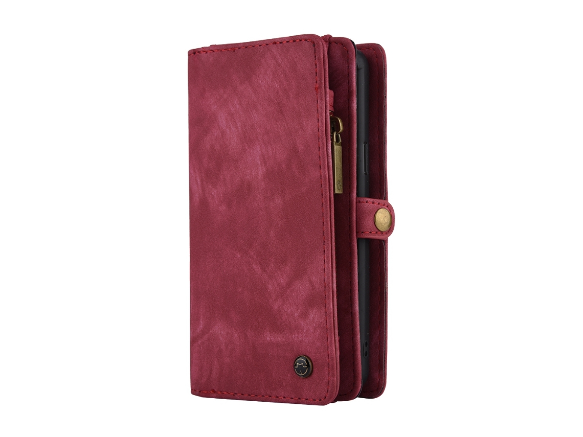 Capa LAXISCREED Samsung S9 Rosa Cartão Zíper