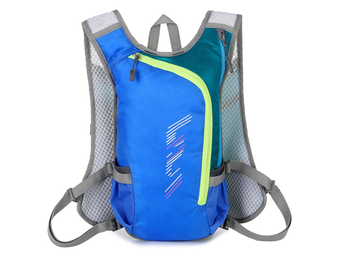 Mochila de Hidratação Mali com Respirável Nylon Reflexivo e Bloco de Água para Caminhada, Corrida, Ciclismo | S/MARCA
