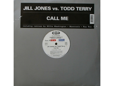 Me chame de Jill Jones vs. Todd Terry Cause N Ff Ct