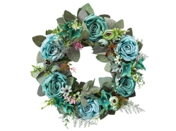 Laxiscreed Planta Artística De Rosas Em Guirlanda Para Decoração De Parede E Entrada