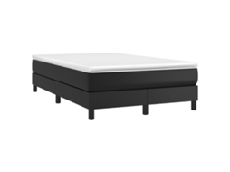 Box Spring Bed, Box Spring Beds Vidaxl Preto Couro Artificial (120 X 190 Cm)