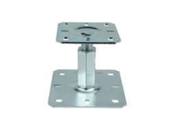 Suportes para Postes Ajustáveis 10 15 Cm 130 X 100 Mm Por Peça WOVAR
