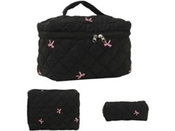 Necessaires SFUSHOS, 3 unidades, acolchoadas, para Maquiagem