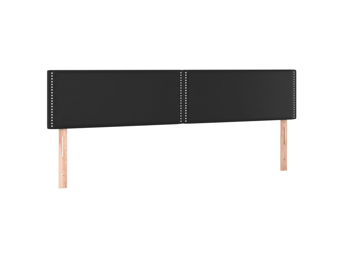 Headboard, Headboards Vidaxl Preto Couro Artificial (180 Cm)