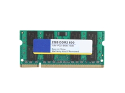 Memória Ram Xiede Ddr2 800mhz 2gb 1,8v 200 Pin Para Laptop Alta Velocidade E Compatibilidade Total