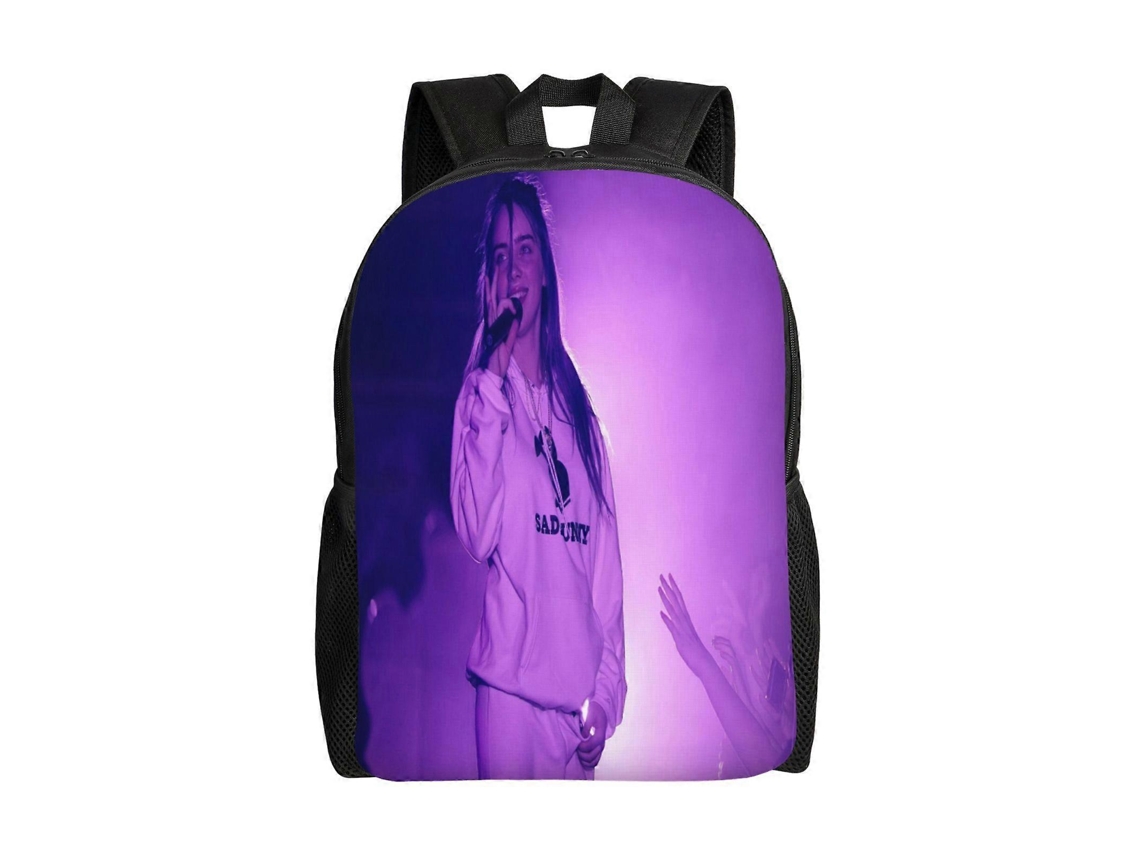 Mochila De Estudante Billie Eilish R224, Leve E Durável, À Prova Dágua E Com Alça De Ombro Ajustável W224 Olysi Shop