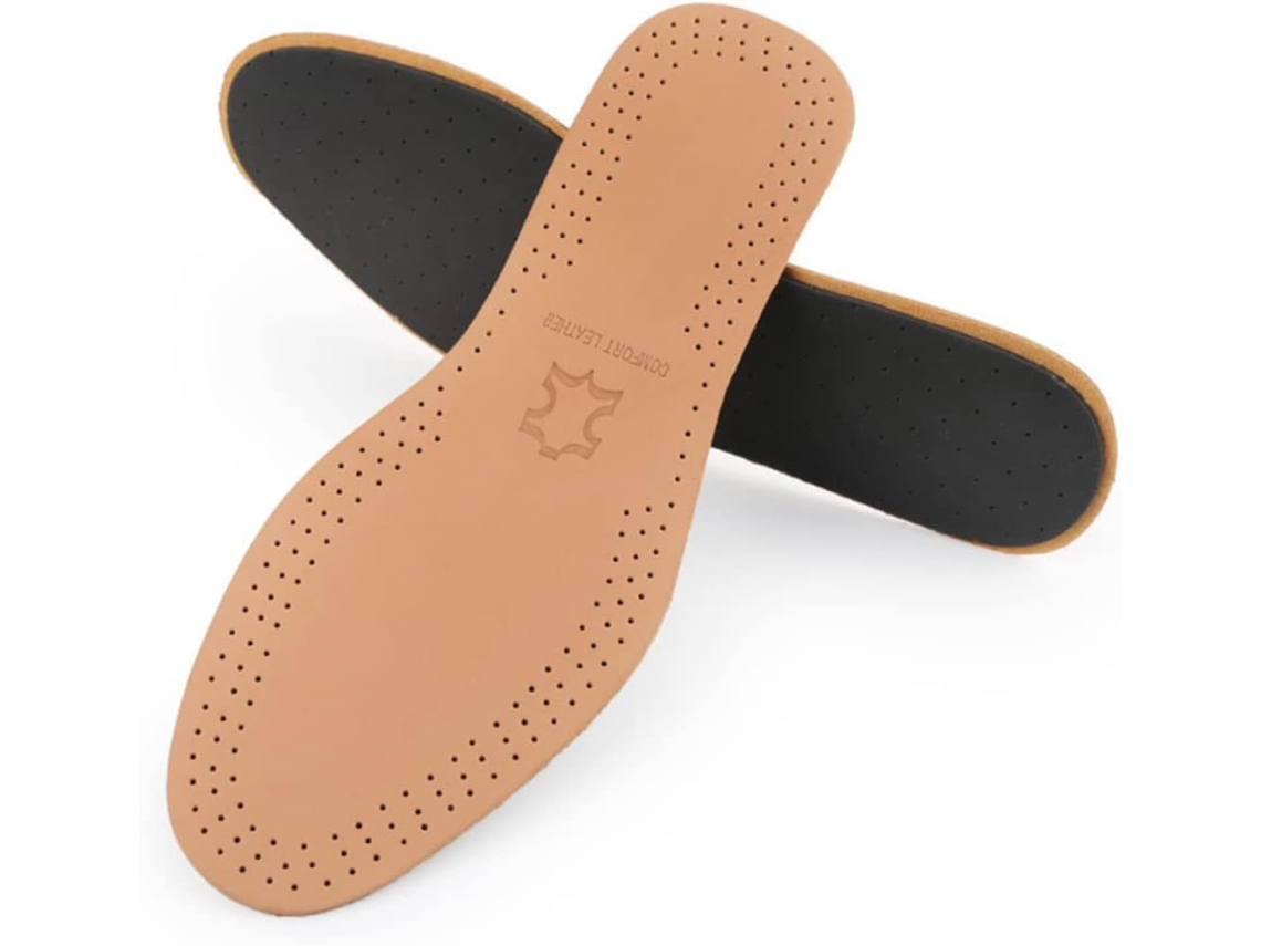 Packove 1par De Palmilhas Absorventes Látex Para Sapatos, Respiráveis, Com Massagem Para Os Pés, Suporte Antifadiga Para