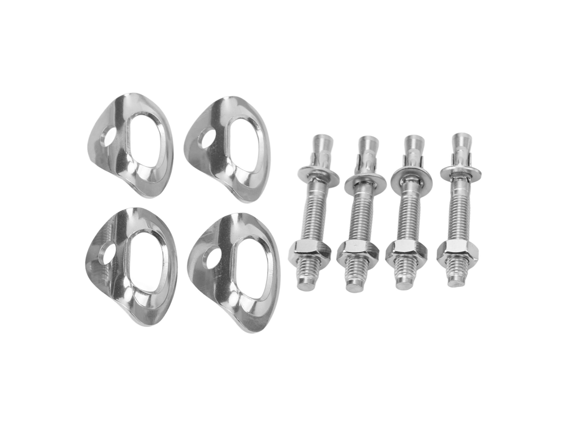Apoio de Escalada Inox Resistente 4 Pares