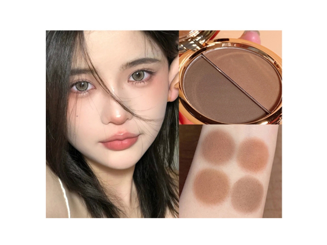 Paleta de sombras de ojos (duradera y portátil)