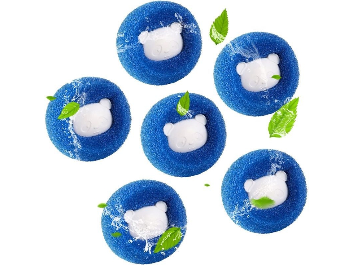 Pelotas Para Lavadora De Remoción De Pelo Y Pelusa, Reducir Enredos Y Suavizar Ropa