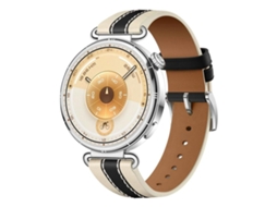 Bracelete para Huawei Watch Gt 6 XIAOMOYU em Couro Costura Bicolor com Fivela Prateada (18mm)