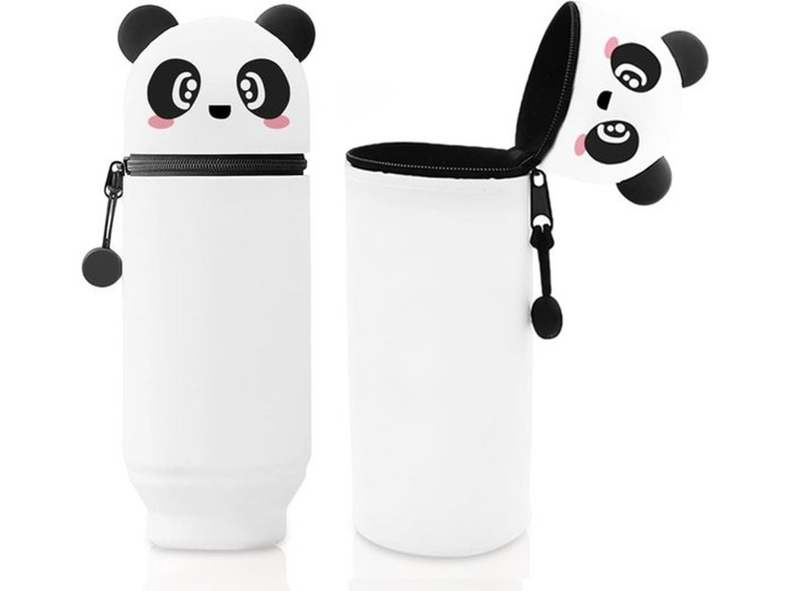 Escolha Sólida - Penna Netui Água-resistente - 2 Em 1 - Cápsula - Silicone Suave - Fechamento Com Fio - Organizador Para Materiais De Escrita - Perfei