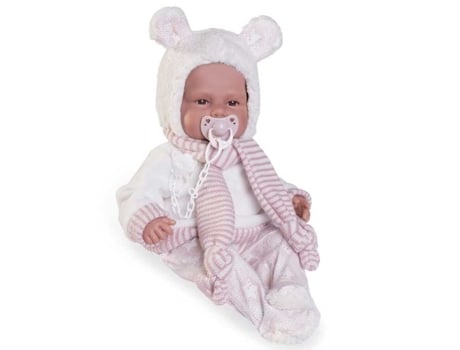 Antonio Juan Babydoo Words Dolls com Capuz de Orelhas (Idade Mínima Recomendada: 3 anos)