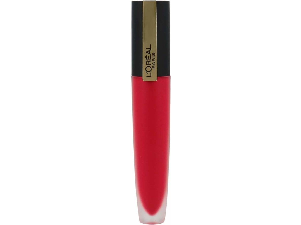 Batom Líquido L'ORÉAL Rouge Signature Matte Liquid Lipstick 114-I represent