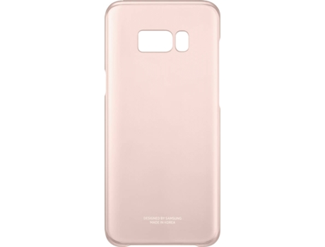 Capa SAMSUNG Galaxy S8+ Clear Rosa