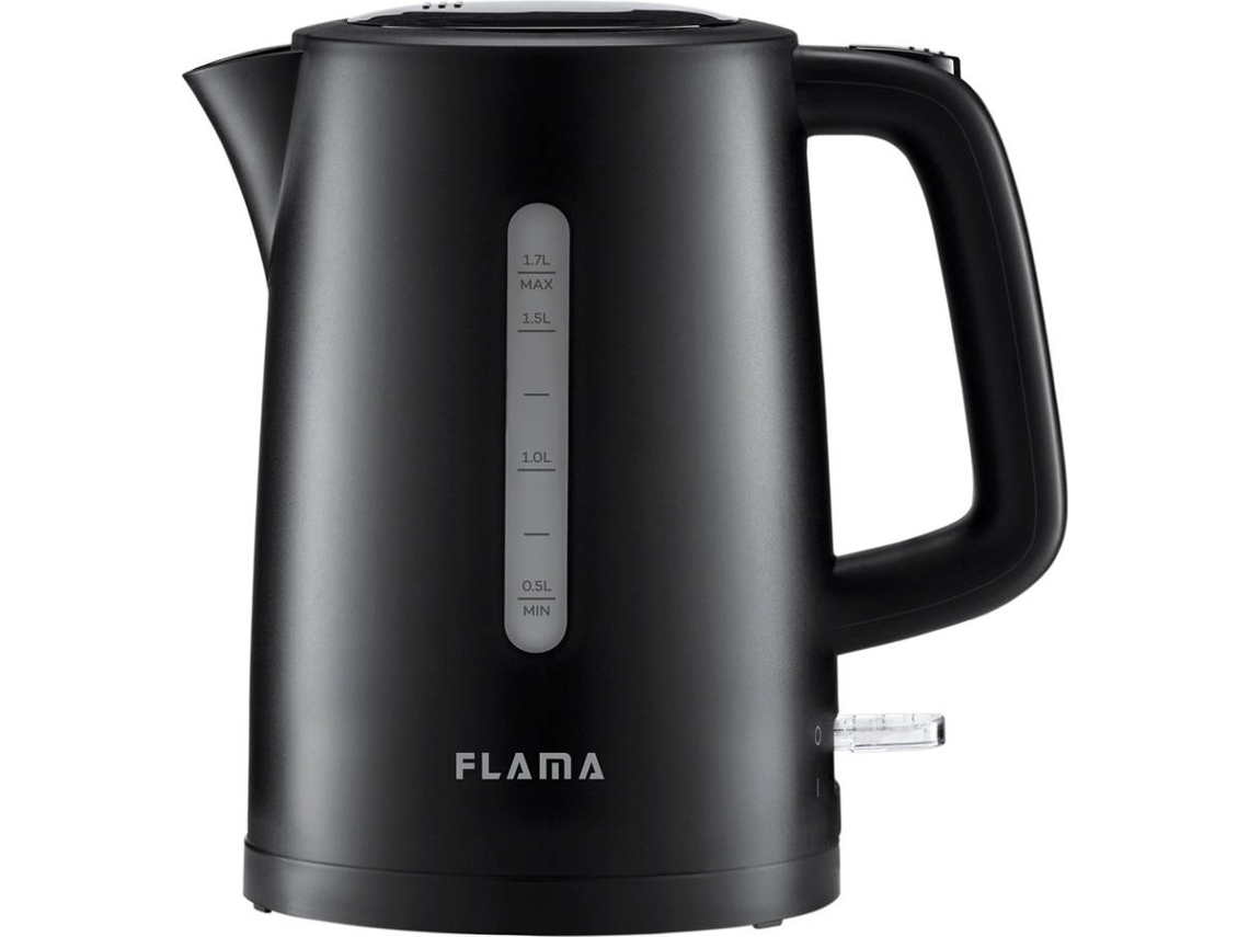 Jarro Elétrico FLAMA 729FL (2200 W - 1,7L - Preto Mate)