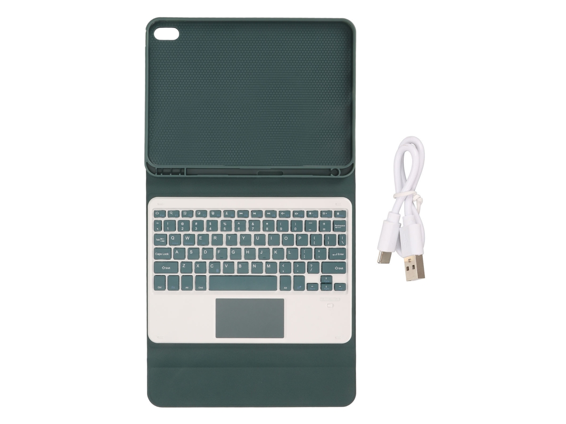 Capa De Teclado Bluetooth Sem Fio (com Touchpad E Suporte Para Caneta)