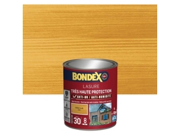 Lasure Bondex Índice 30 Carvalho Claro Satinado 1l Muito Alta Proteção 8 Anos