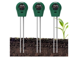 Testador De Solo 3 Em 1, Umidade Medidor Ph Do Com Peças, Solo, Para Plantas, Casa, Gramado, Plantação E Fazenda. Aquaforge