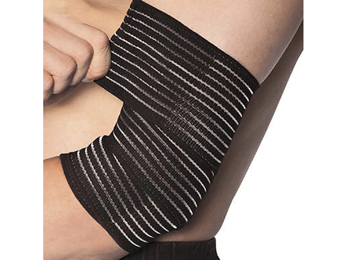 Proteção e Correção Corporal Faixa de Nylon para Esportes 120Cm Preto